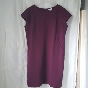 Susan Graver Burgundy Dress